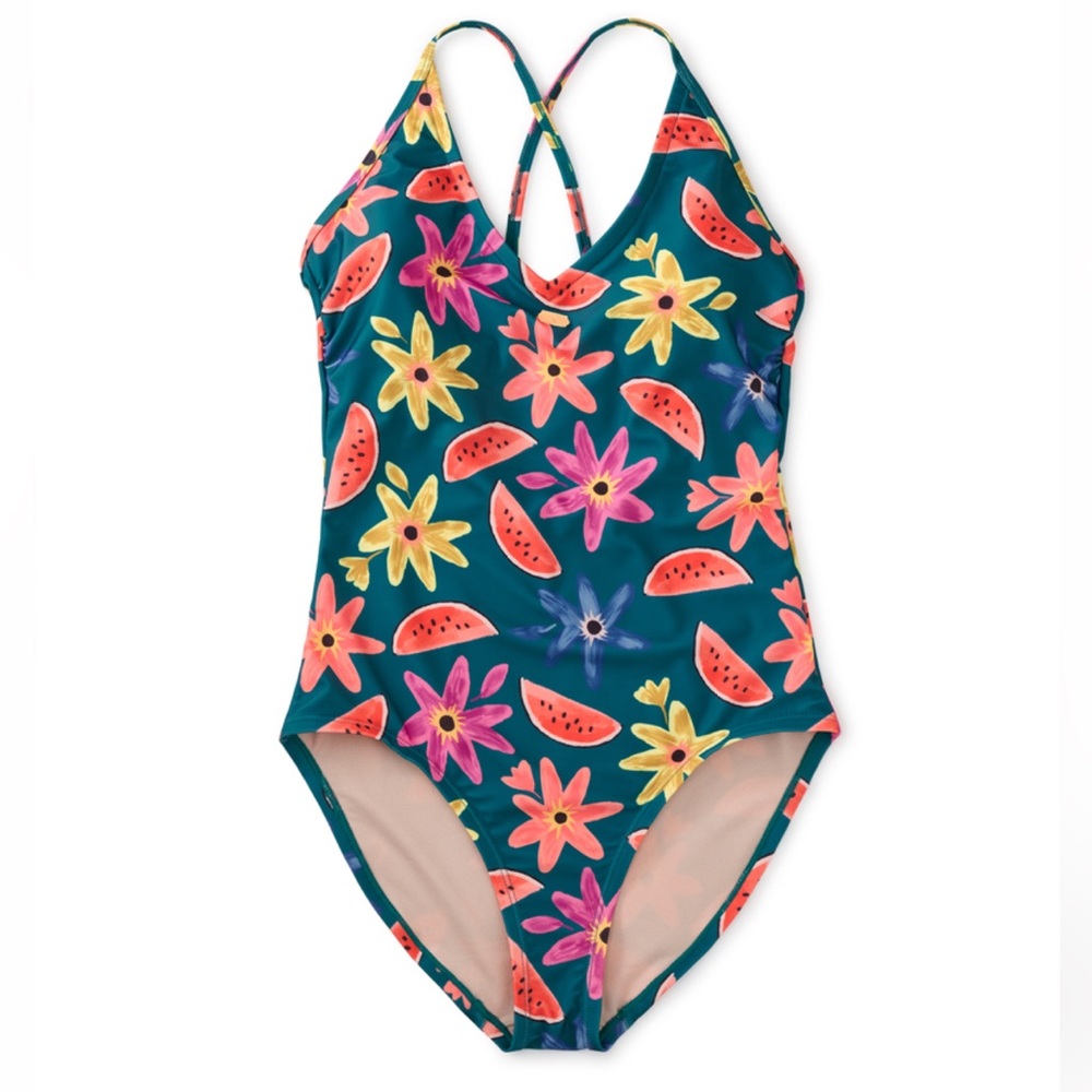 Tea Collection Women’s Small One Piece Swimsuit
